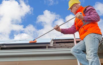 Hilfield soft wash roof cleaning